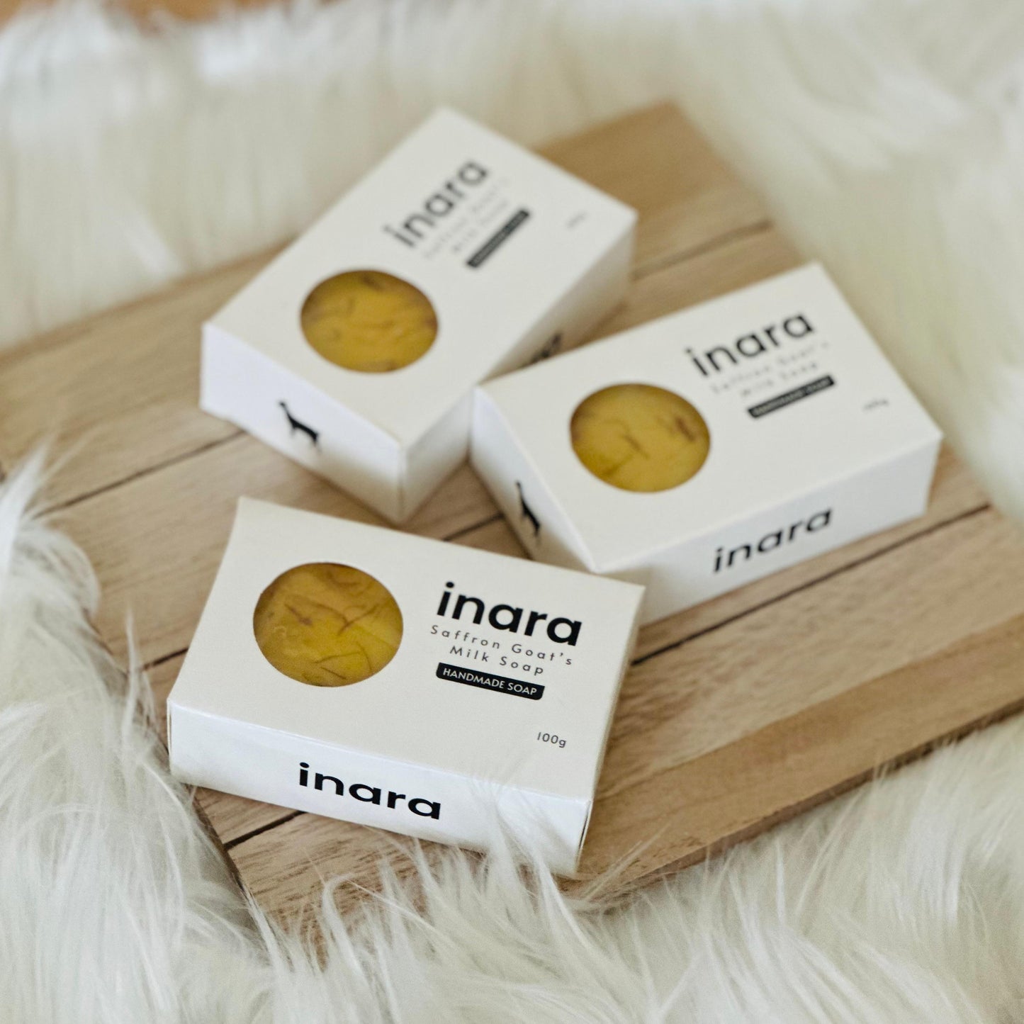 Saffron Goat's Milk Soap (100g)