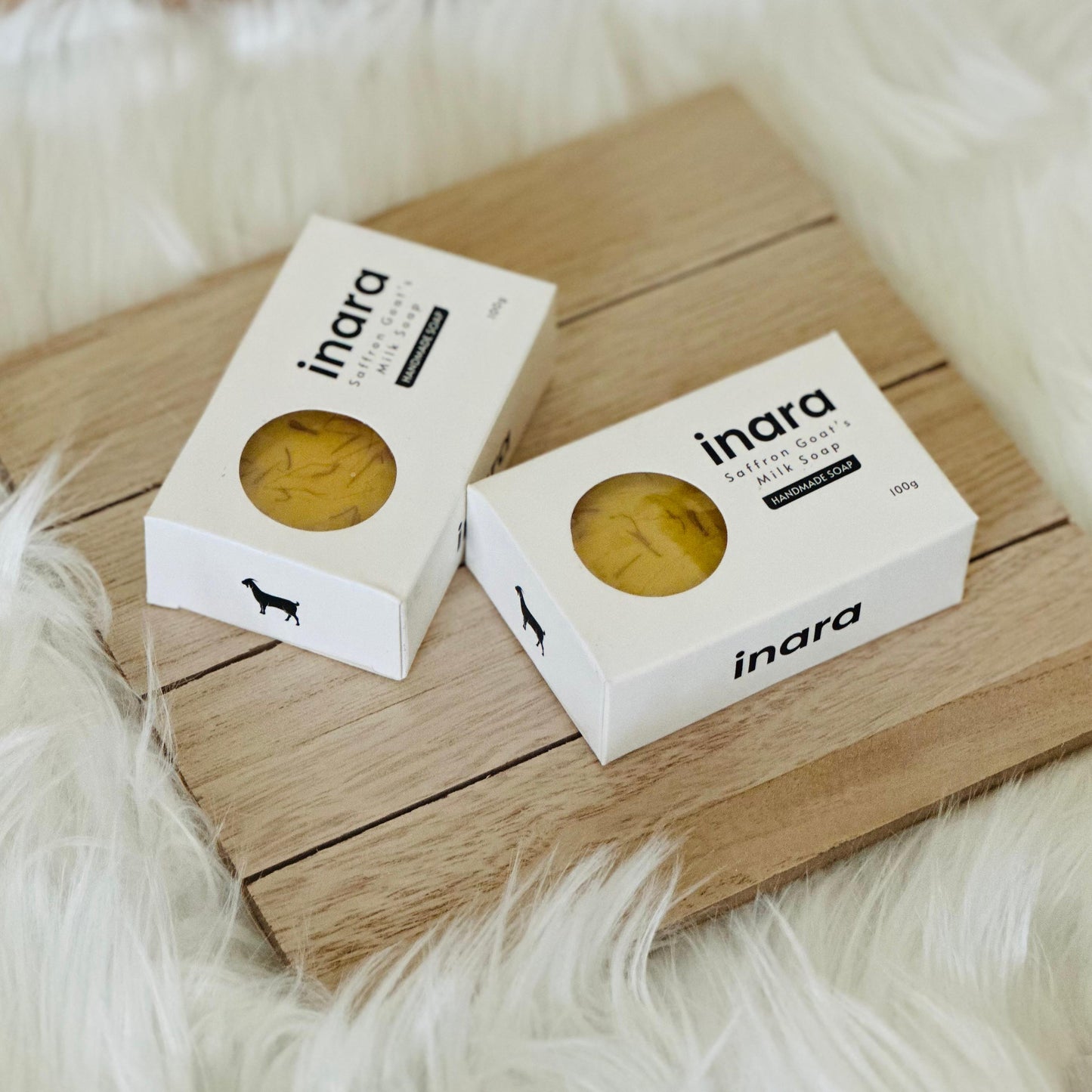 Saffron Goat's Milk Soap (100g)